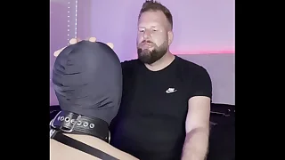 Fag gets slapped and spited by me